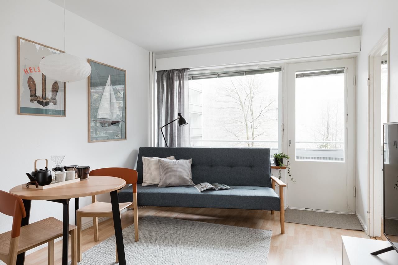 Дома для отпуска Spacious Design Studio Home With Terrace Хельсинки-4