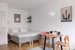 Дома для отпуска Spacious Design Studio Home With Terrace Хельсинки Апартаменты-21